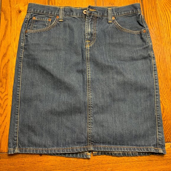 Lucky Brand Jean Skirt - Picture 1 of 3